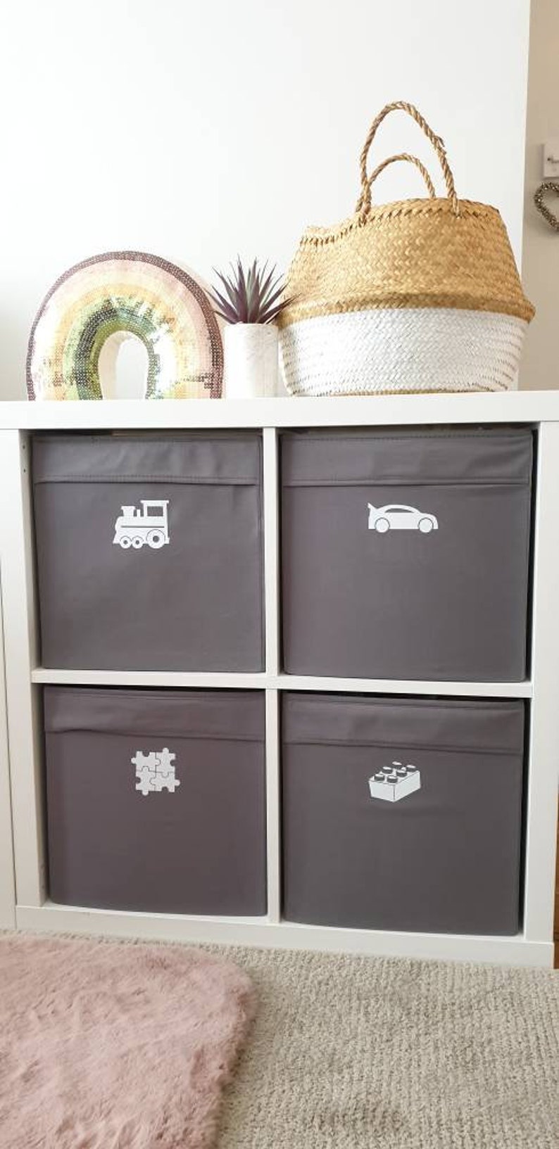 LABELS IKEA Kallax Drona Toy Storage Labels Playroom Toy Etsy