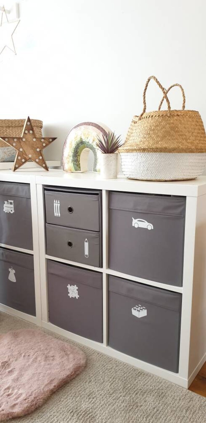 LABELS IKEA Kallax Drona Toy Storage Labels Playroom Toy Etsy