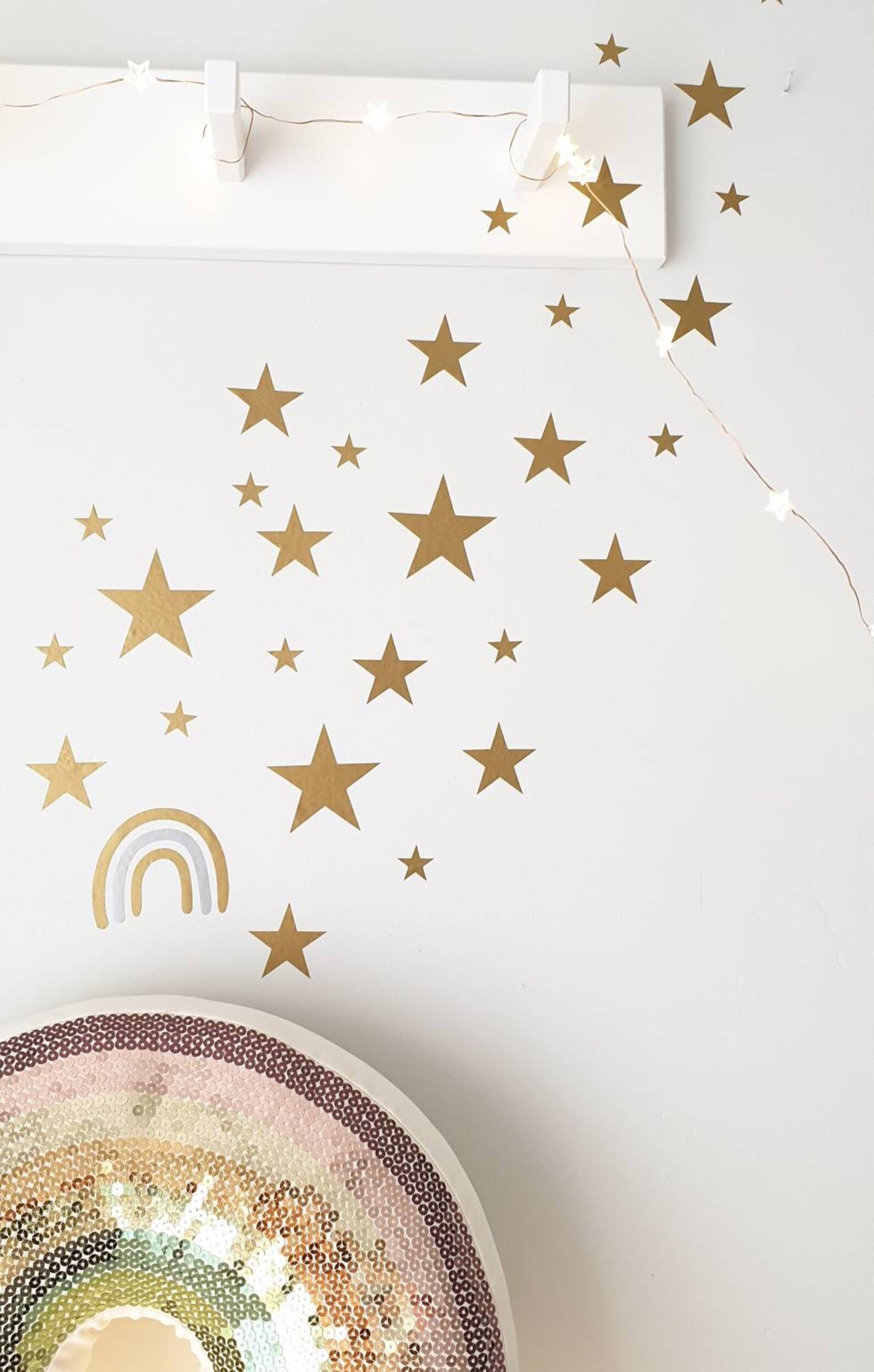 STAR Wall Stickers Removable Peel and Stick Wall Stickers Etsy