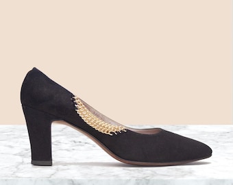Zapatos de tacón vintage Schiavone de Rosina Ferragamo • Talla 8