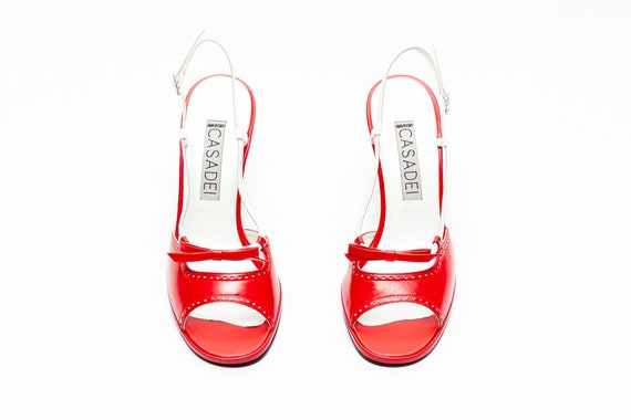 Casadei Vintage Platform Sandals • Size 5.5 - image 3