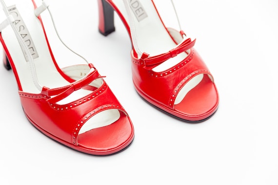 Casadei Vintage Platform Sandals • Size 5.5 - image 4