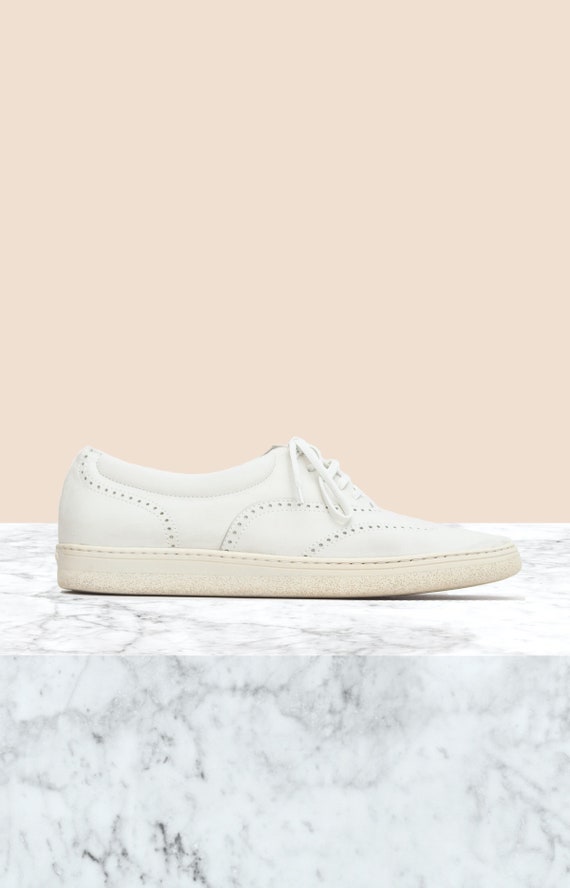 Salvatore Ferragamo Vintage Leather Sneakers