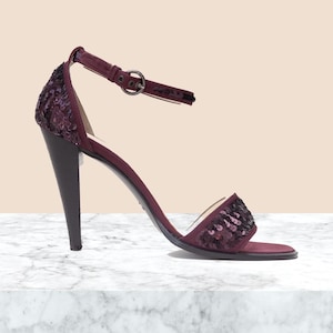 Miu Miu Vintage Sequin Sandals