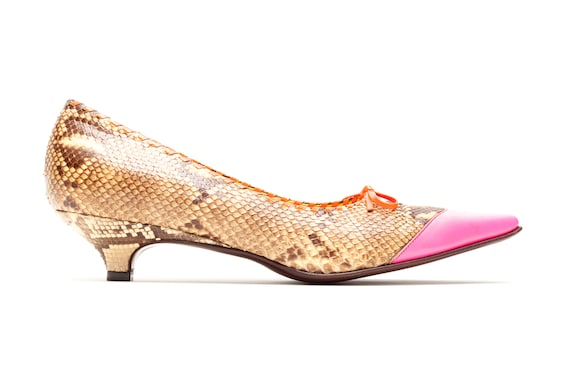 miu miu snakeskin shoes