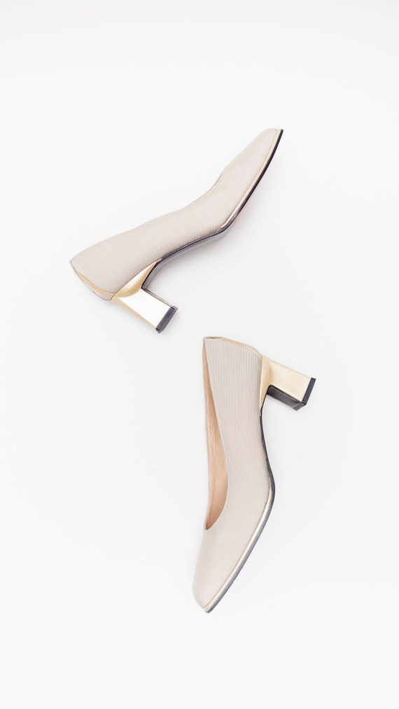 Stuart Weitzman Vintage Square Toe Pumps - image 5