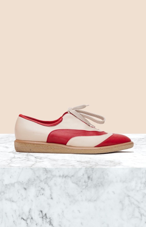 Walter Steiger Vintage Leather Lace Ups • Taglia Italia