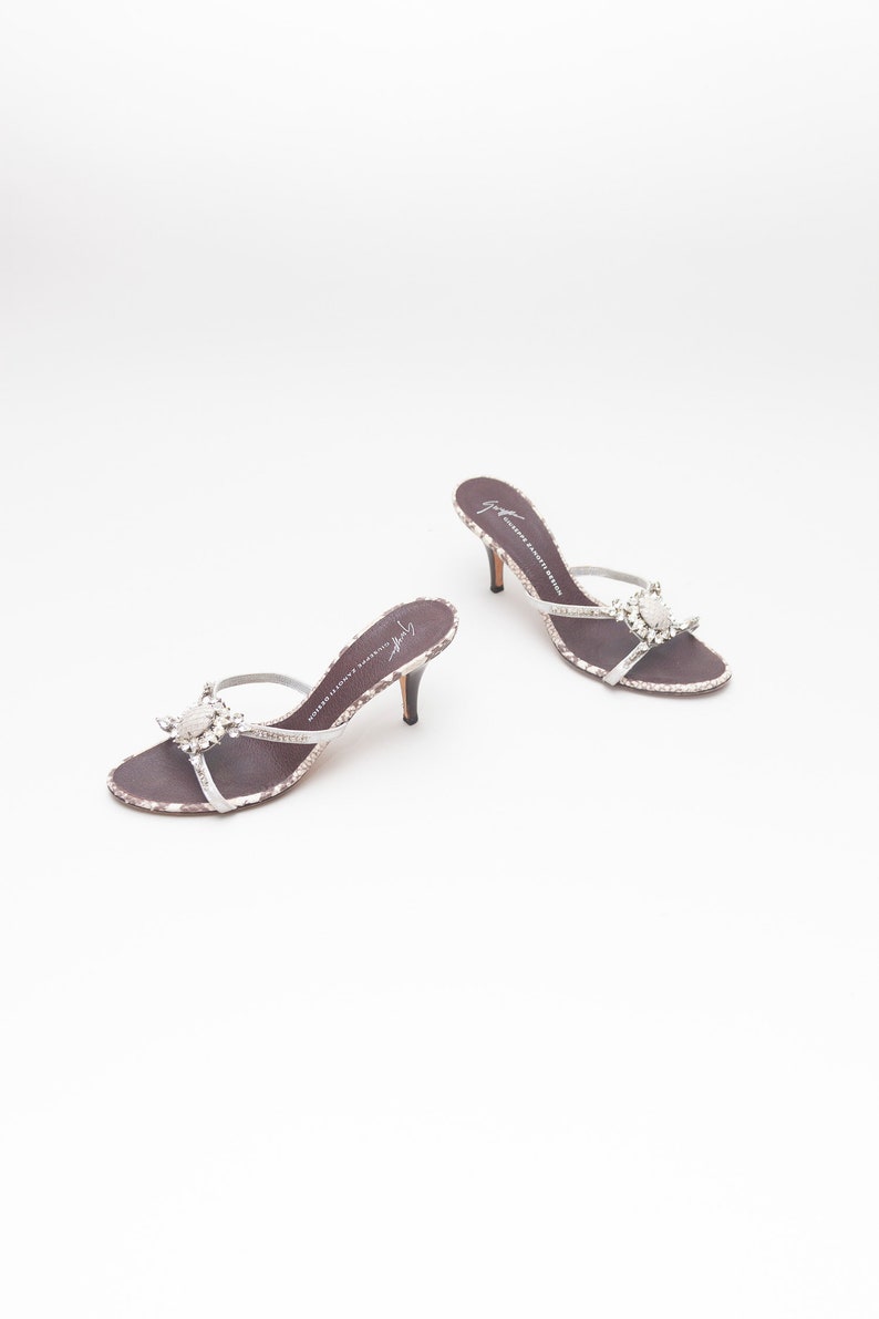 Vintage Giuseppe Zanotti Zebra Print Pumps (37.5)