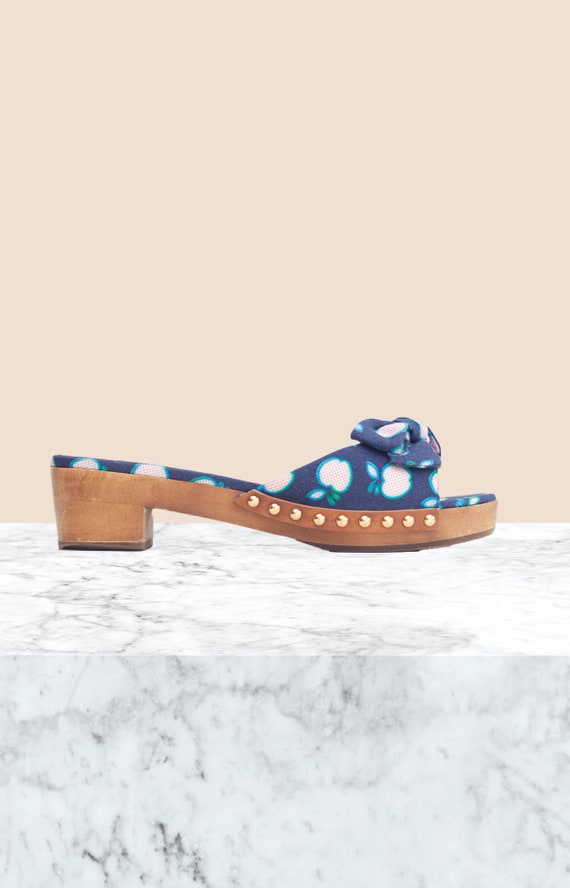 Wooden clogs chanel - Gem