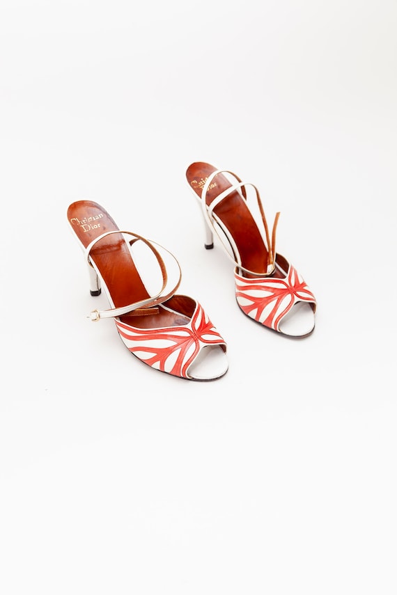 Christian Dior Vintage Leather Sandals - image 7