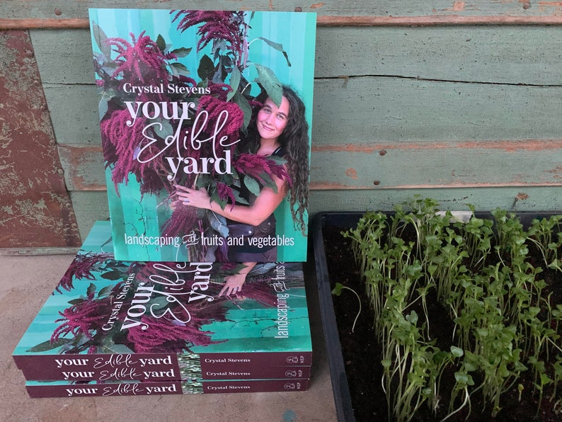 Your Edible Yard Book signed by author image 1