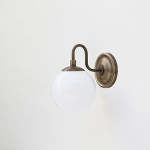 Wall Sconce Light, Bathroom Vanity Light,  Brass Wall Sconce Light