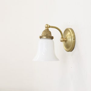 Casting Canopy Wall sconce Light, Brass Wall Sconce Light, Classic Wall Sconce Light