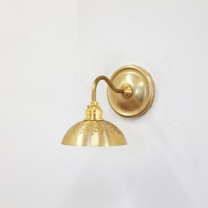 Wall sconce Light, Brass Wall Sconce Light