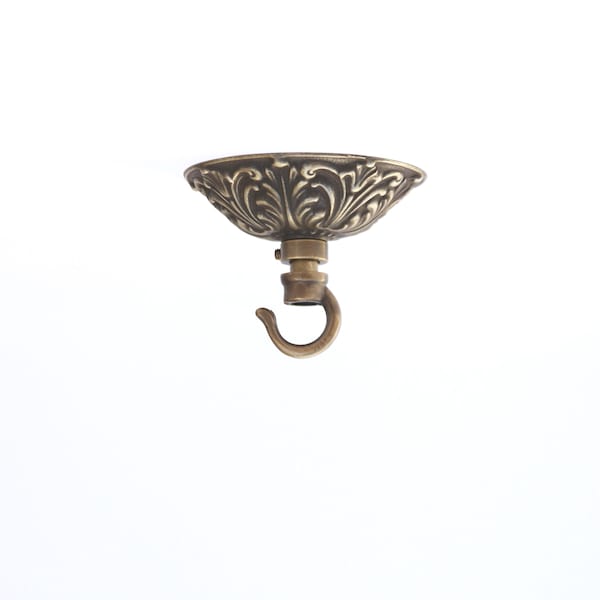 Casting Brass Ceiling Hook: Pendant Lighting, Plant Hanger, UL Listed, No.0729