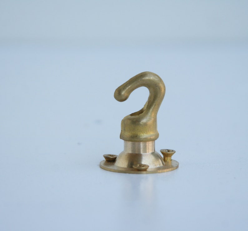 Brass Pendant Lighting Hook Industrial Style Ceiling Lamp Etsy