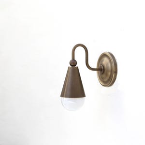 Brass Wall Sconce Light, Wall sconce light, Bathroom vanity light, UL listed
