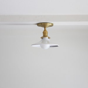 Ceiling light , Casting brass canopy ceiling light