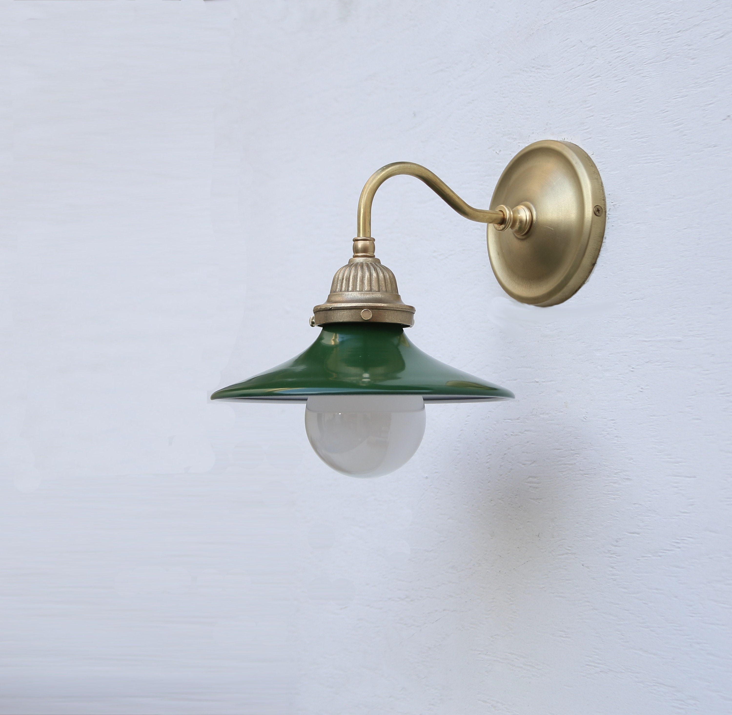 Green Sconce 
