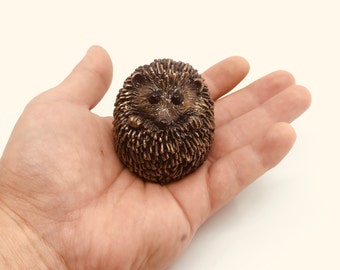 Igel Dekor, Igel Skulptur, Igel Geschenke, Igel Figur, Igel Kunst, Igel Bronze Skulptur, Igel Sammlerstück