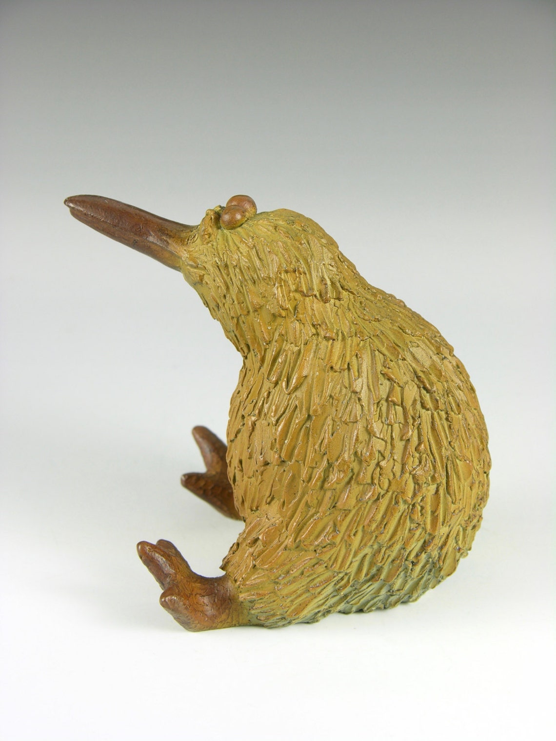 Kiwi pájaro figura de pájaro figura de pájaro de bronce | Etsy