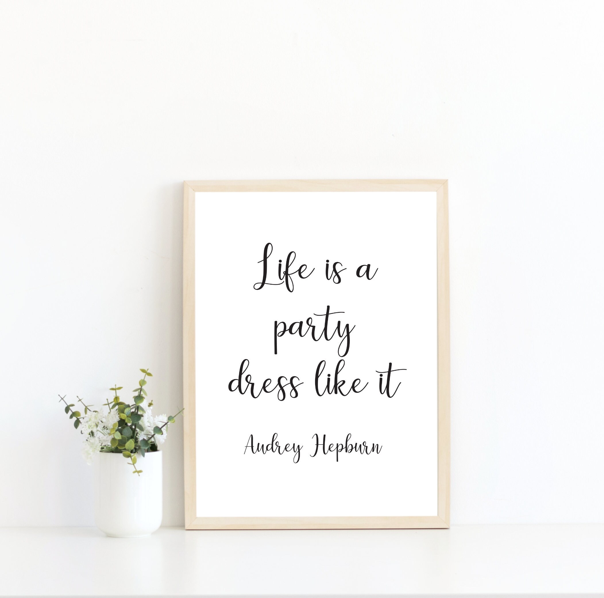 life is a party dress like it