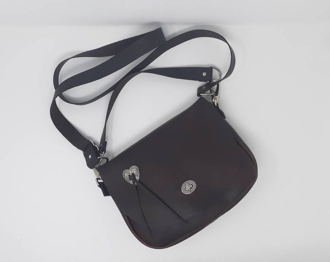 Leather Saddlebag Western style purse
