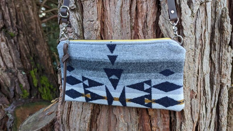 Small crossbody purse | Made with Pendleton Wool® | Shoulder purse image 3