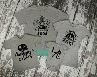 T-shirt Graphique 'Camping With The Stars' - Taille L (Homme) - Occasion Très Bon état