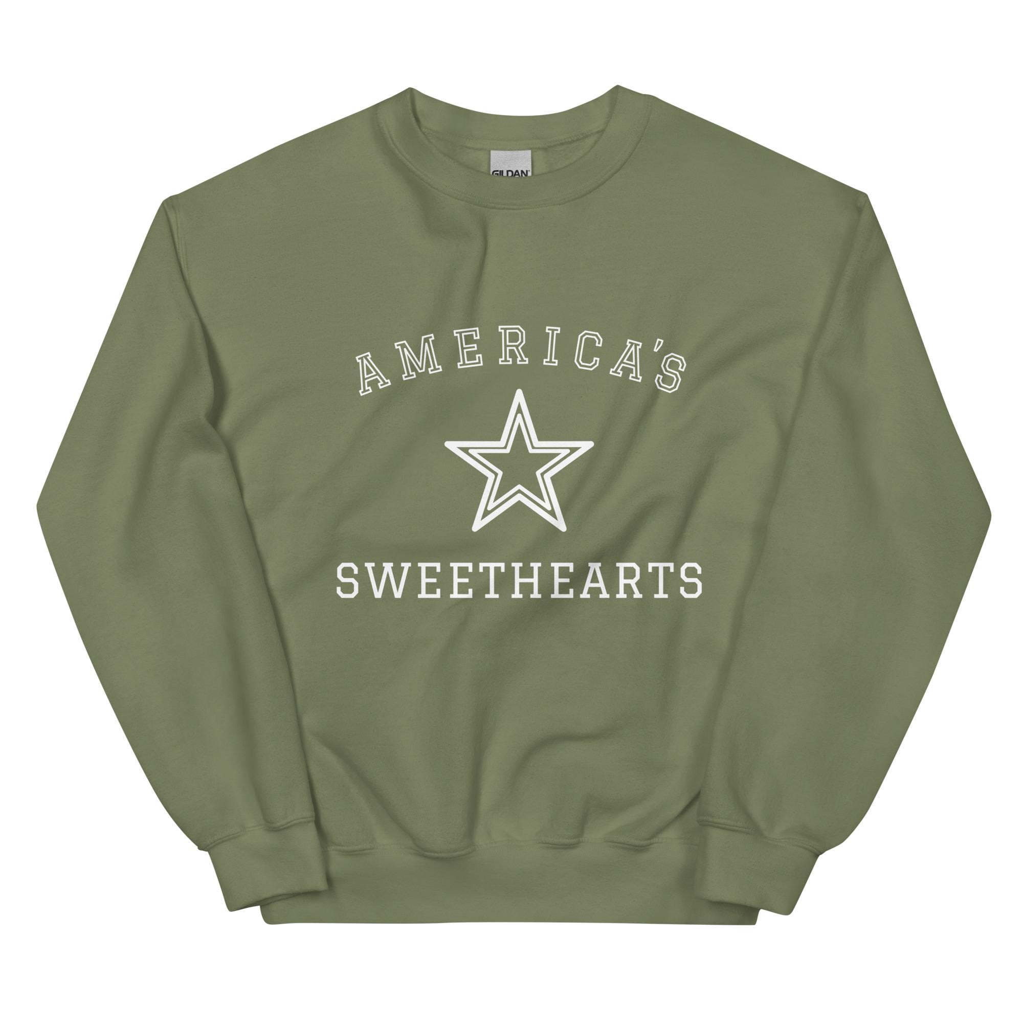 America's Sweethearts Star Crewneck: Dallas Fan Sweatshirt - Etsy