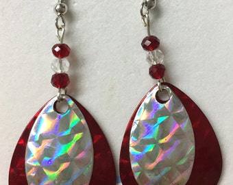 Fishing Spinner Earrings Etsy