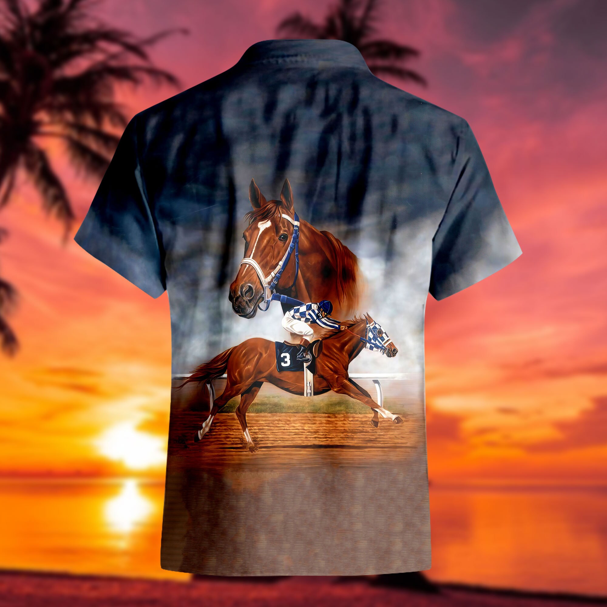 Secretariat Horse Racing Hawaii Shirt, Aloha Kentucky Derby Shirt