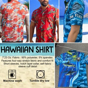 Hawaiian B ra d Pi tt y ell ow C liff Bo oth In Once Up on a Time in Hol lywoo d Shirt, image 3