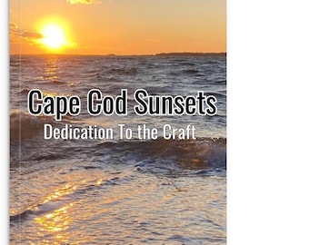 Libro fotografico dei tramonti di Cape Cod: un ricordo di bellezza da spiaggia