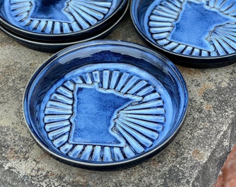 Minnesota, Minnesota Dish, Ceramics, Pottery, Michigan, Trinket Dish, Ring Dish, Candy Dish, Mooreville Pottery, Unique Pottery