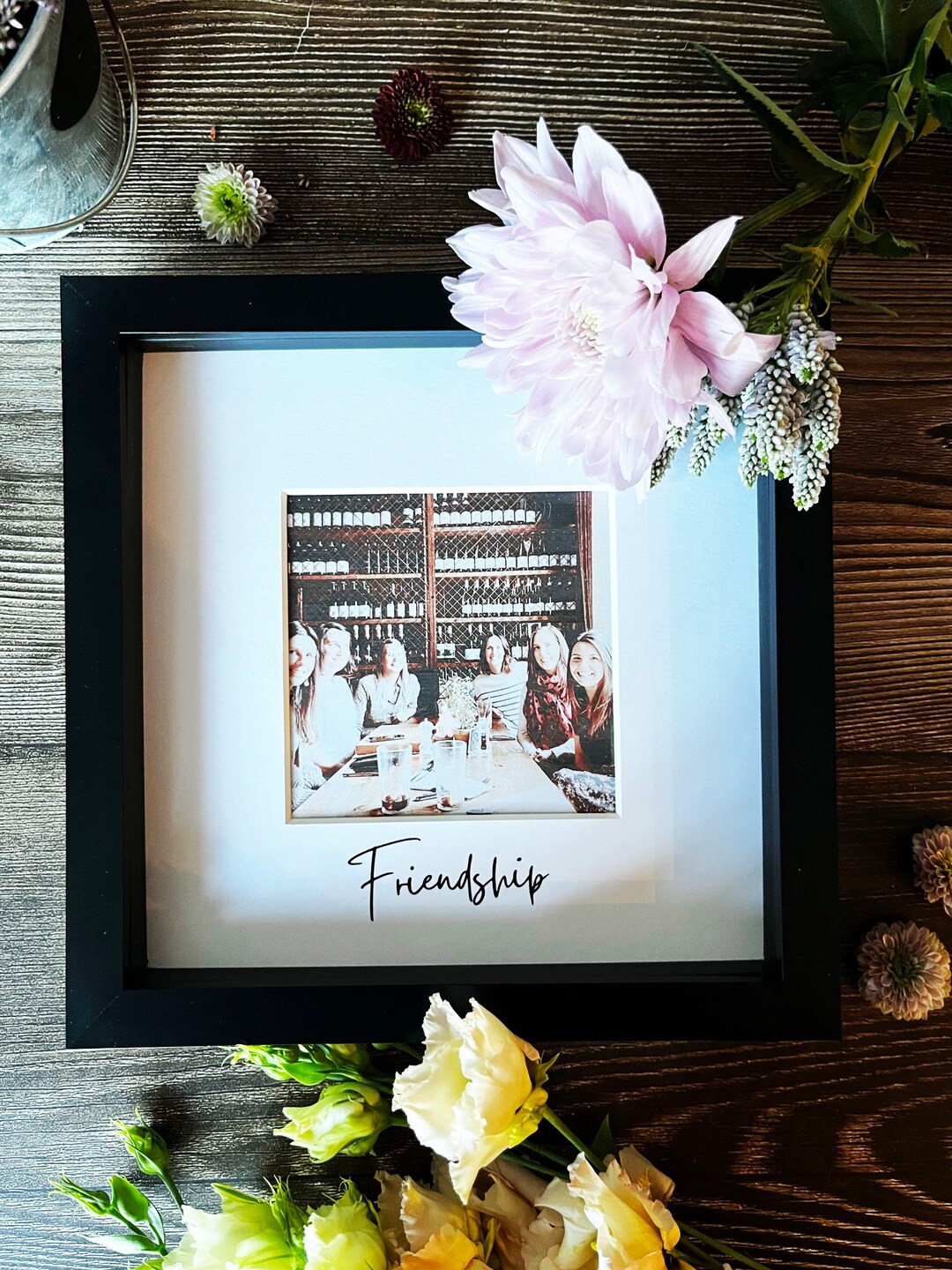 Friends Photo Frame Reception Friendship Photo Box Frame Keepsake - Friendiversary Gift - Etsy Australia