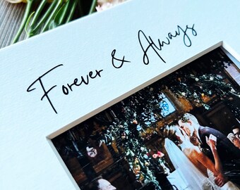 Personalised Wedding Photo Box Frame – Newlywed Keepsake Gift
