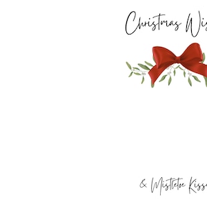 Baby's First Christmas Footprint Art – Keepsake Card Set (Digital Download) image 6