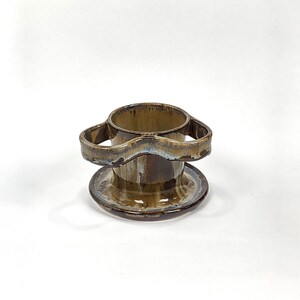 Kid&#39;s toothbrush Holder, ceramic toothbrush holder, toothbrush and toothpaste holder, ceramic pottery