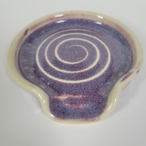 Spoon rest, ceramic spoon rest, coffee spoon rest, tea spoon rest, stove spoon rest