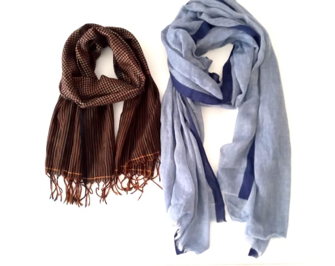 Classic Vintage Men's Scarf – Minimalist Gentleman Casual Accessory – Multiple Colors – Father's Day Gift – Gift for Him