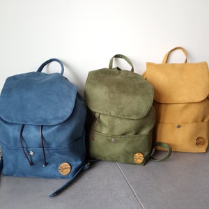 Timberland backpack leather top