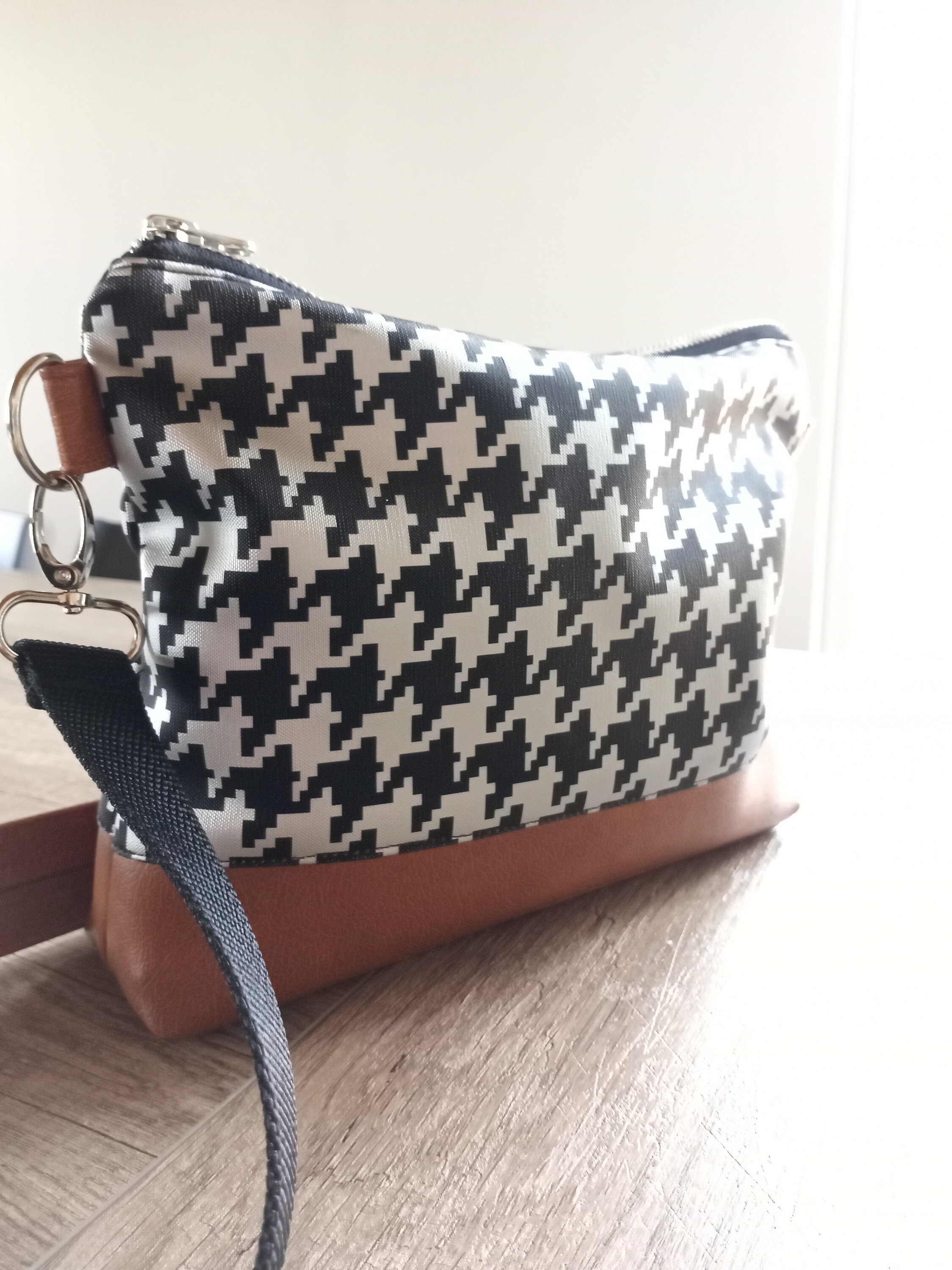 Mia Bag Mini Shoulder Bag Pied-de-poule Bag Women's | Etsy