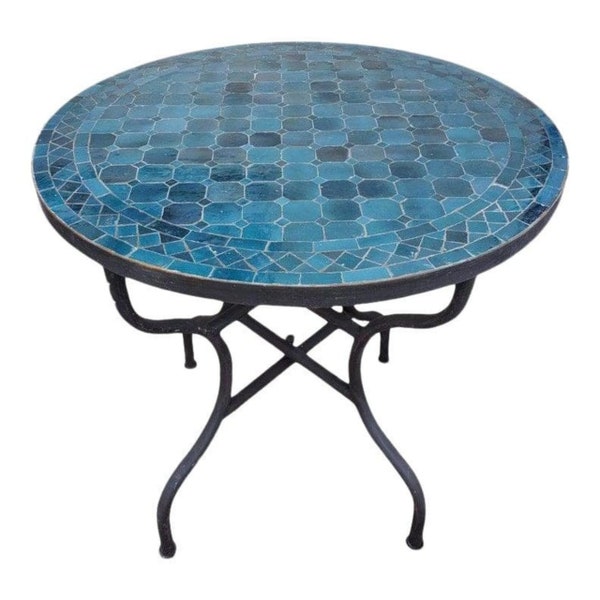 Outdoor Mosaic Table Etsy