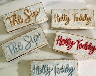 Block Art, School Spirit, Glass Art, Resin, Hotty Toddy, Go Vols, Tigers, Roll Tide, Rebs