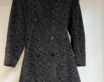 Alaia iconic faux fur hooded coat Iconic Alaia coat from the 80s and 90s