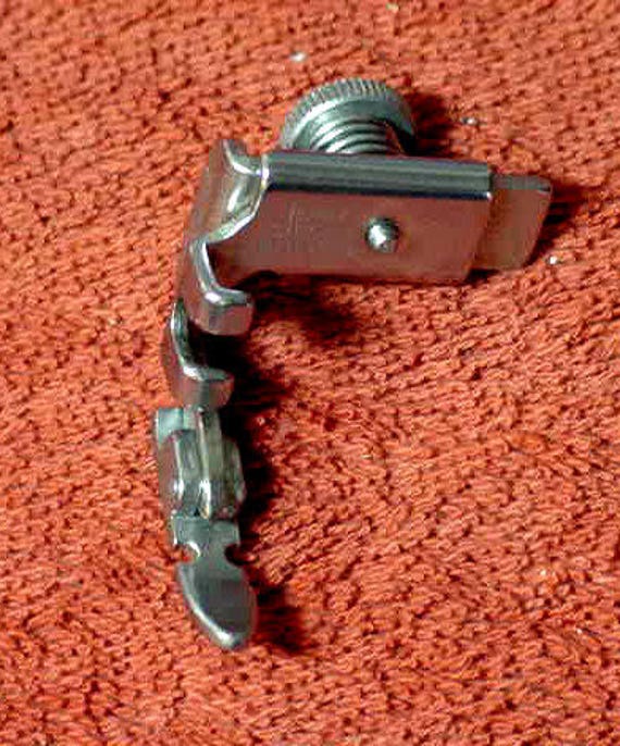 pied de biche fermeture �clair singer