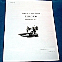 SINGER 353 354 Sewing Machine Owner's Manual Guide Download - Etsy