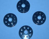 Featherweight 221 Bobbins with Plastic Bobbin Box - 16 Bobbins for a Singer Featherweight 221 222 or 301 301A