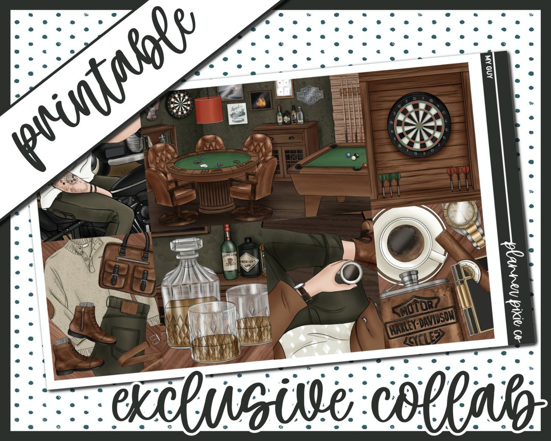 Printable Weekly Kit // Printable // Cut Line Files // Instant Download ...